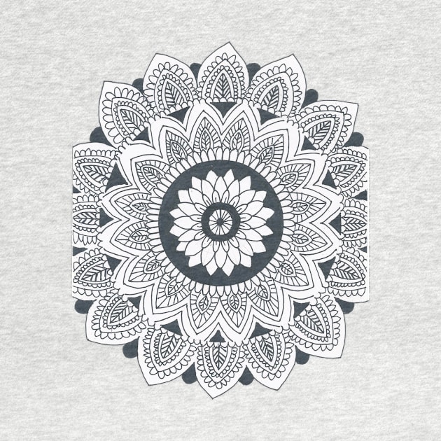 Floral Mandala by Artbynikitachawda